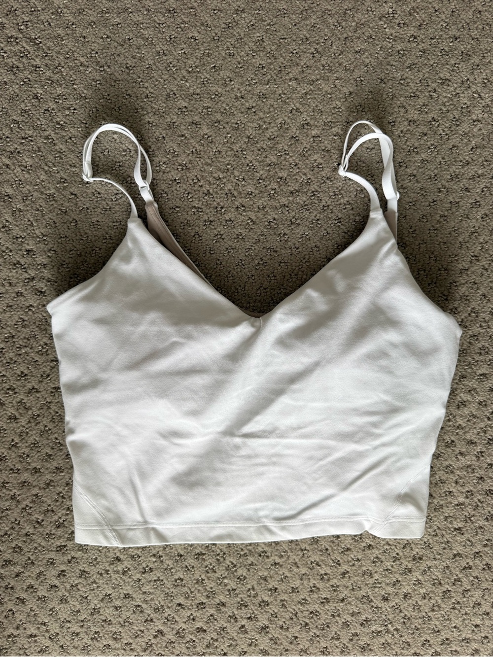 lululemon athletica White Tank Top